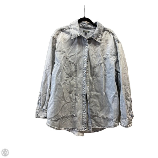 Jacket Denim By Wild Fable In Blue Denim, Size: Xxl
