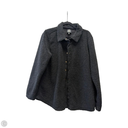 Jacket Fleece By Bobeau In Black, Size: L