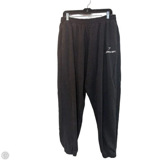 Athletic Pants By Gym Shark In Black, Size: Xl