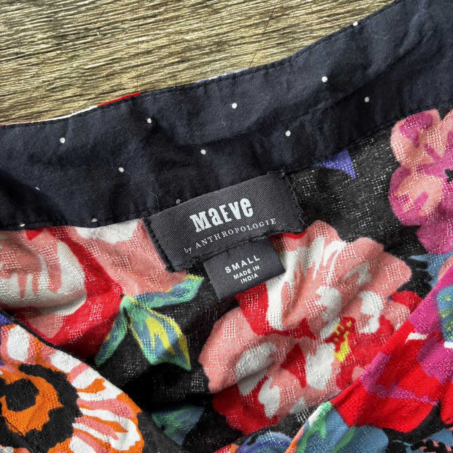 Dress Casual Short By Maeve In Floral Print, Size: S