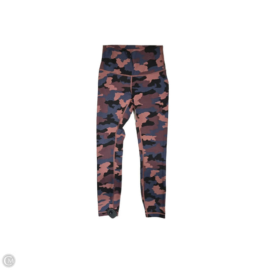 Athletic Leggings By Lululemon In Camouflage Print, Size: 4