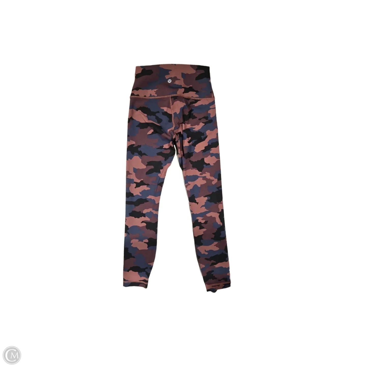 Athletic Leggings By Lululemon In Camouflage Print, Size: 4