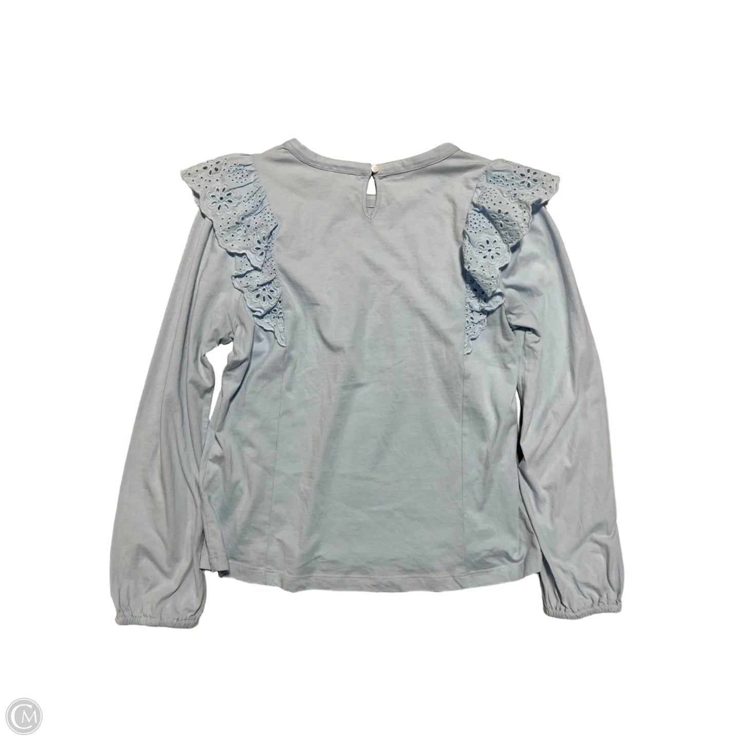 Top Long Sleeve By J. Crew In Blue, Size: S