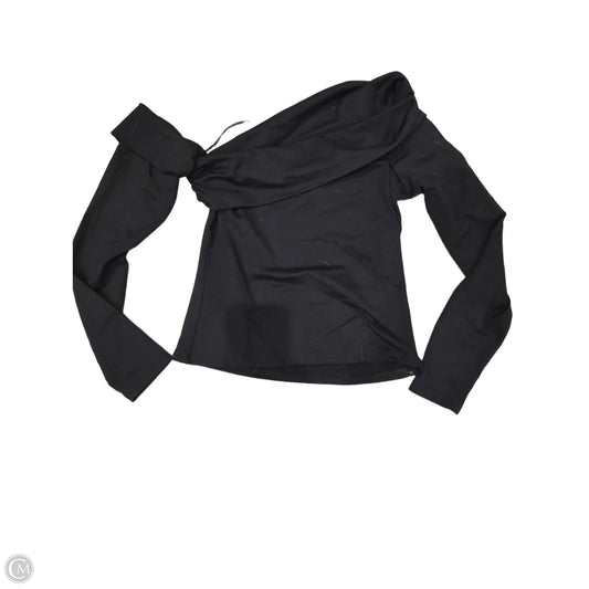 Top Long Sleeve By Abercrombie And Fitch In Black, Size: M