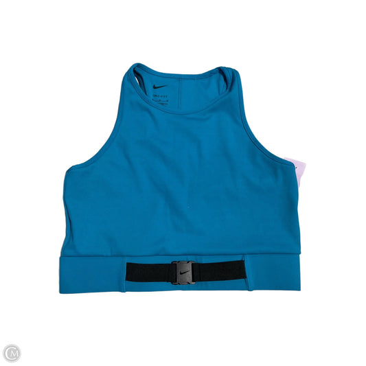 Athletic Tank Top By Nike In Blue, Size: M