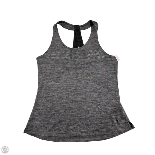 Athletic Tank Top By Adidas In Grey, Size: S