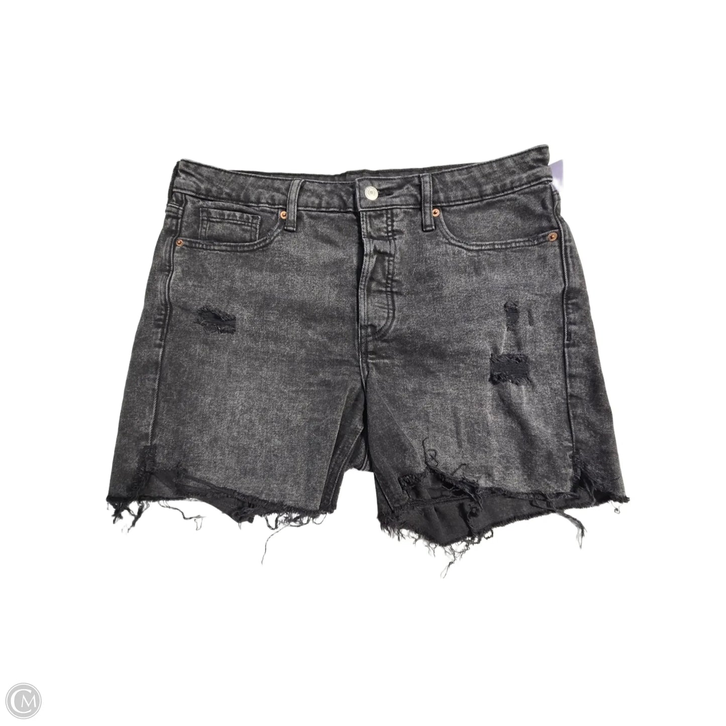 Shorts By Old Navy In Black Denim, Size: 12