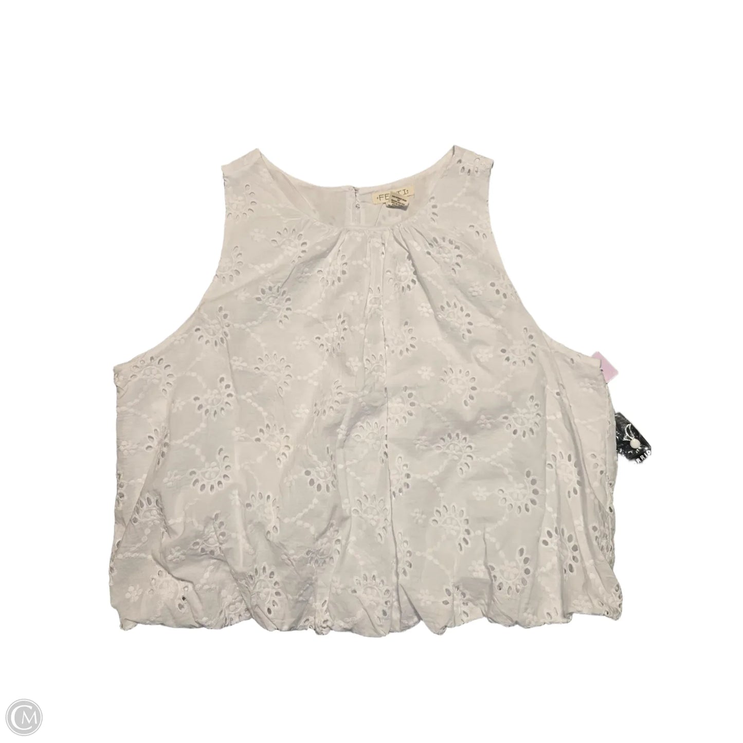 Tank Top By Torrid In White