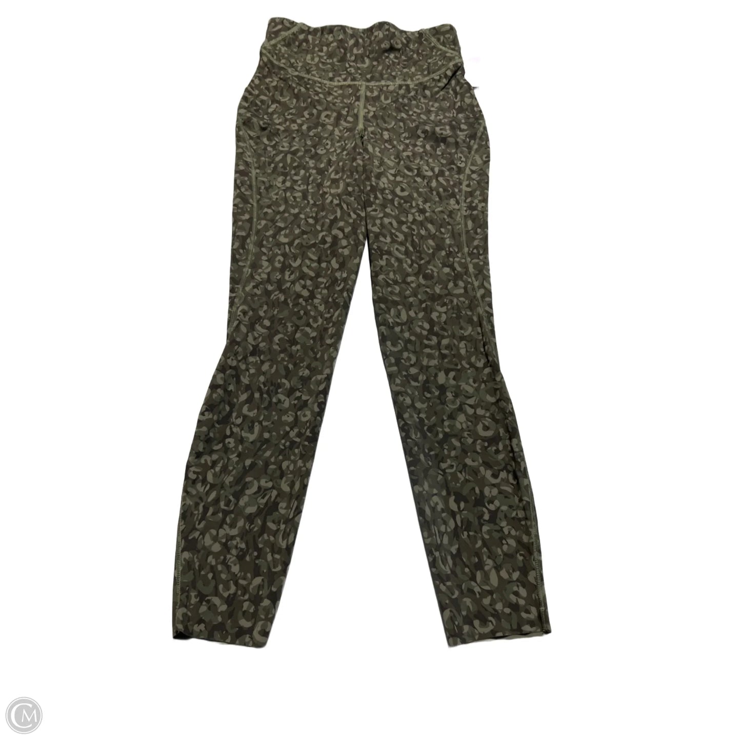 Athletic Leggings By Lululemon In Green, Size: 4