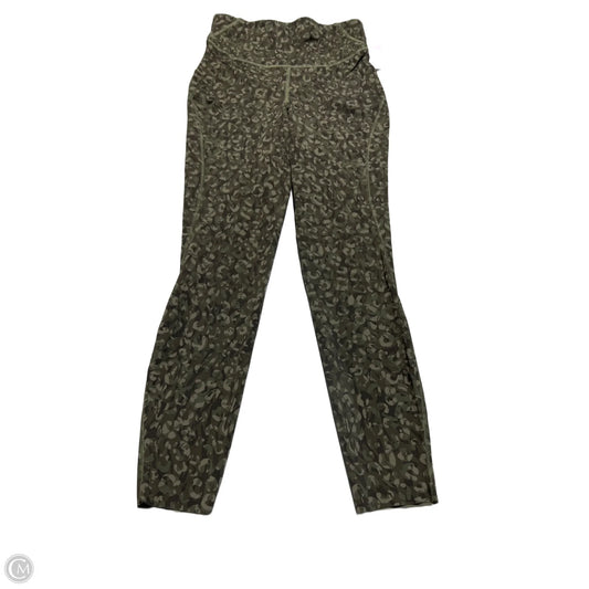 Athletic Leggings By Lululemon In Green, Size: 4