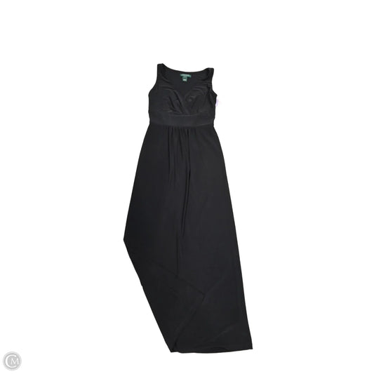Dress Party Long By Lauren By Ralph Lauren In Black, Size: Xs