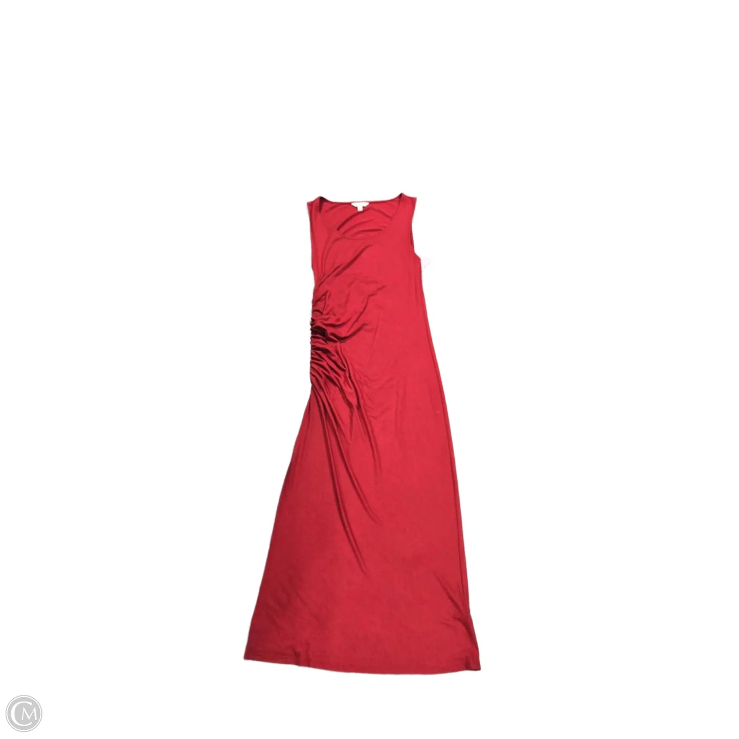 Dress Casual Maxi By Lucky Brand In Red, Size: M