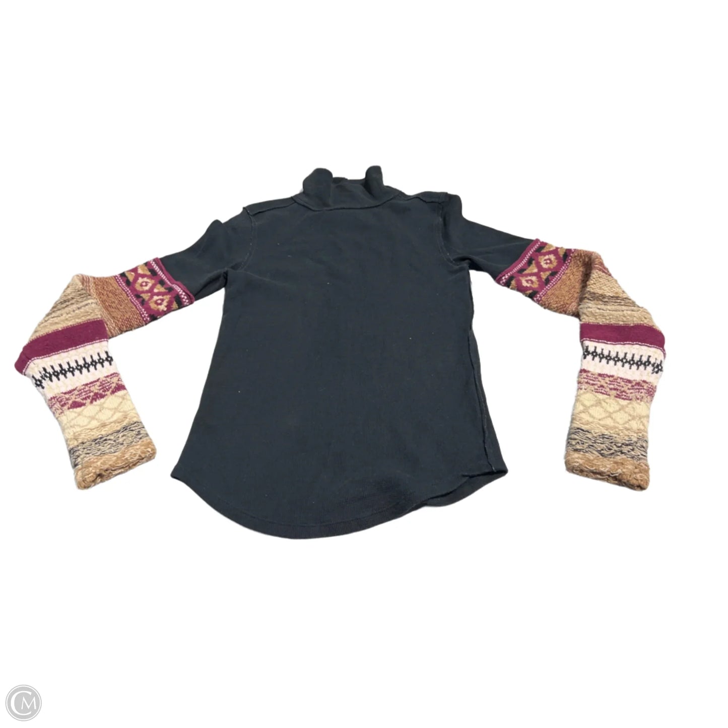 Top Long Sleeve By We The Free In Black, Size: S