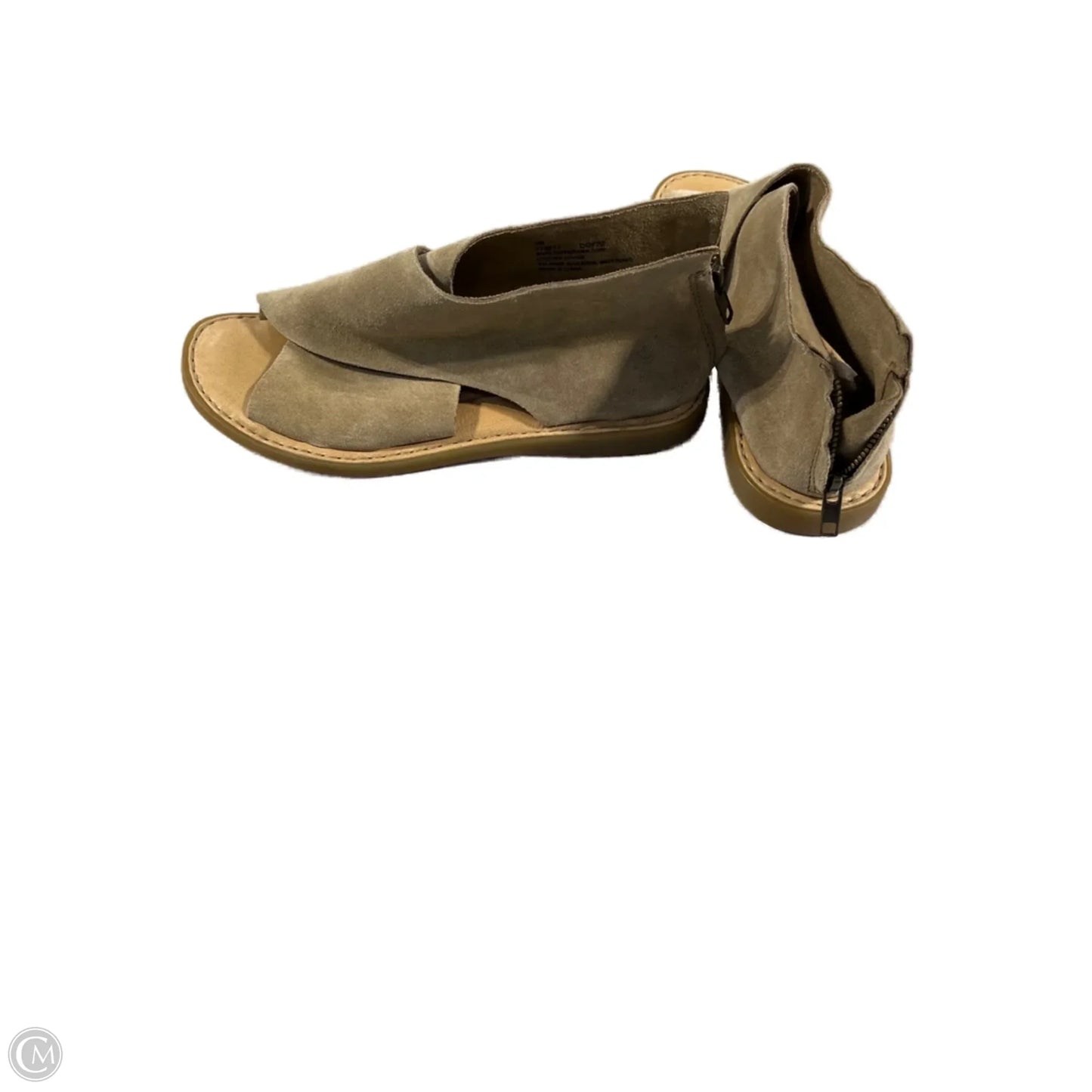 Sandals Flats By Born In Tan, Size: 6