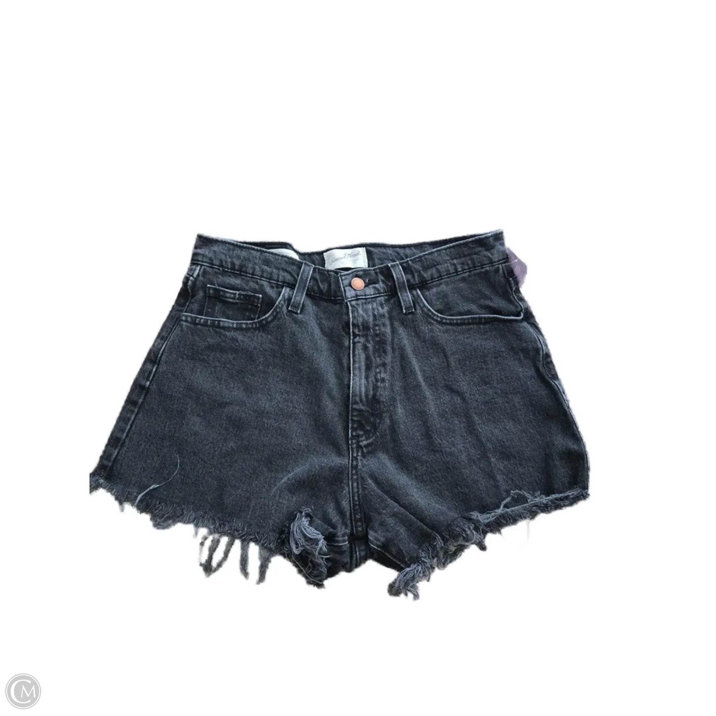 Shorts By Universal Thread In Black Denim, Size: 8