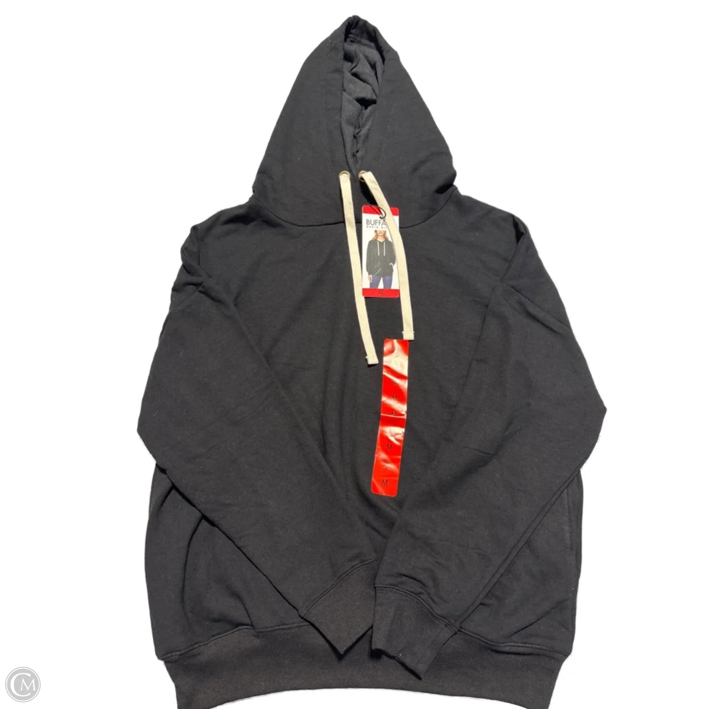 Sweatshirt Hoodie By Buffalo David Bitton In Black, Size: M