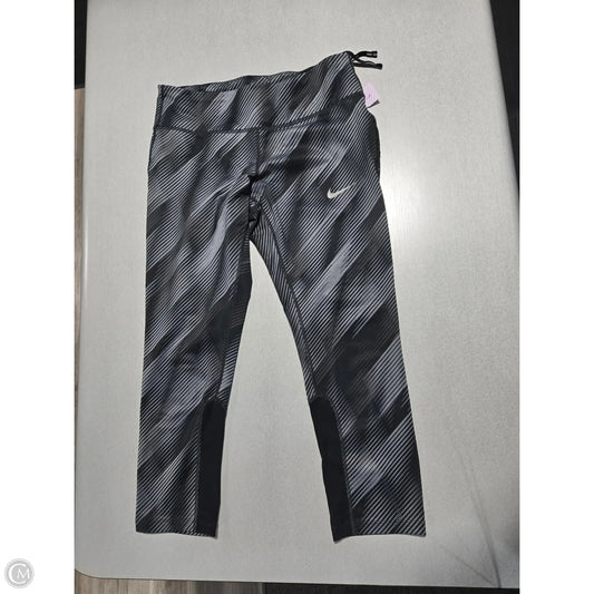 Capris By Nike In Grey, Size: M