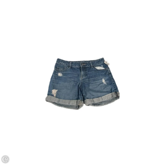 Shorts By Apt 9 In Blue Denim, Size: 6