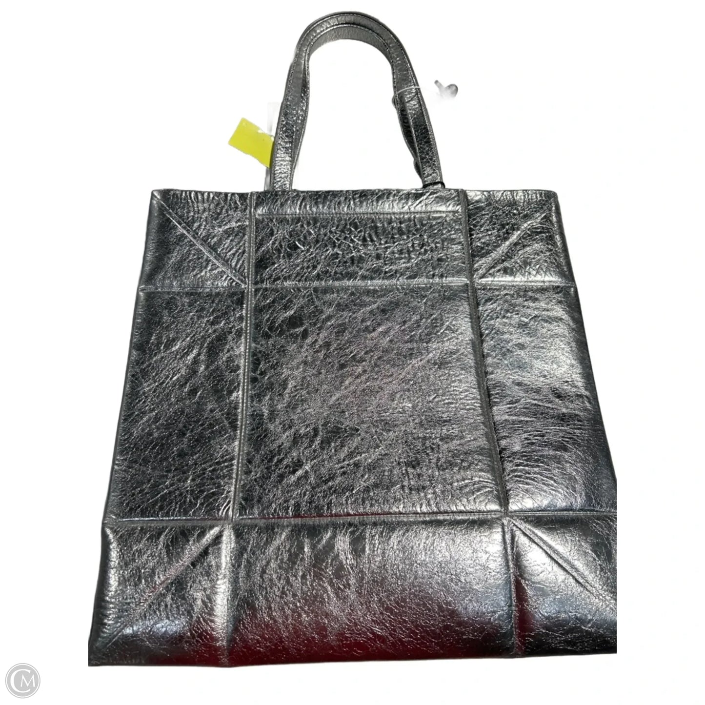 Handbag Leather By Calvin Klein, Size: Large