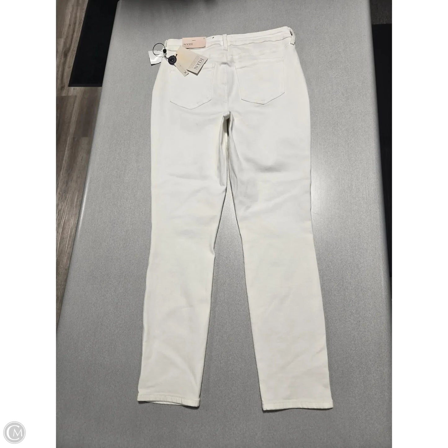Jeans Skinny By Not Your Daughters Jeans In White Denim, Size: 2