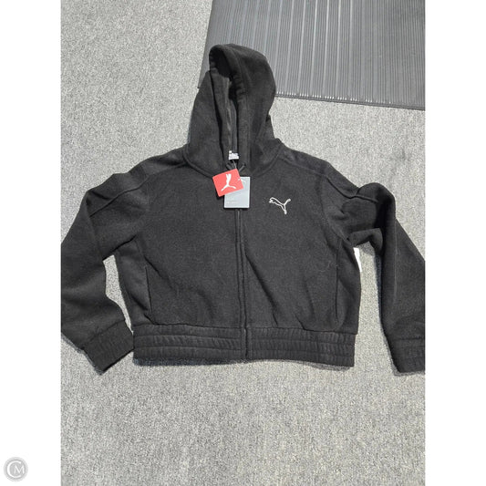 Top 2pc Long Sleeve By Puma In Black, Size: L