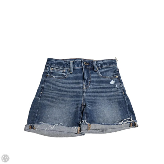 Shorts By American Eagle In Blue Denim, Size: 2