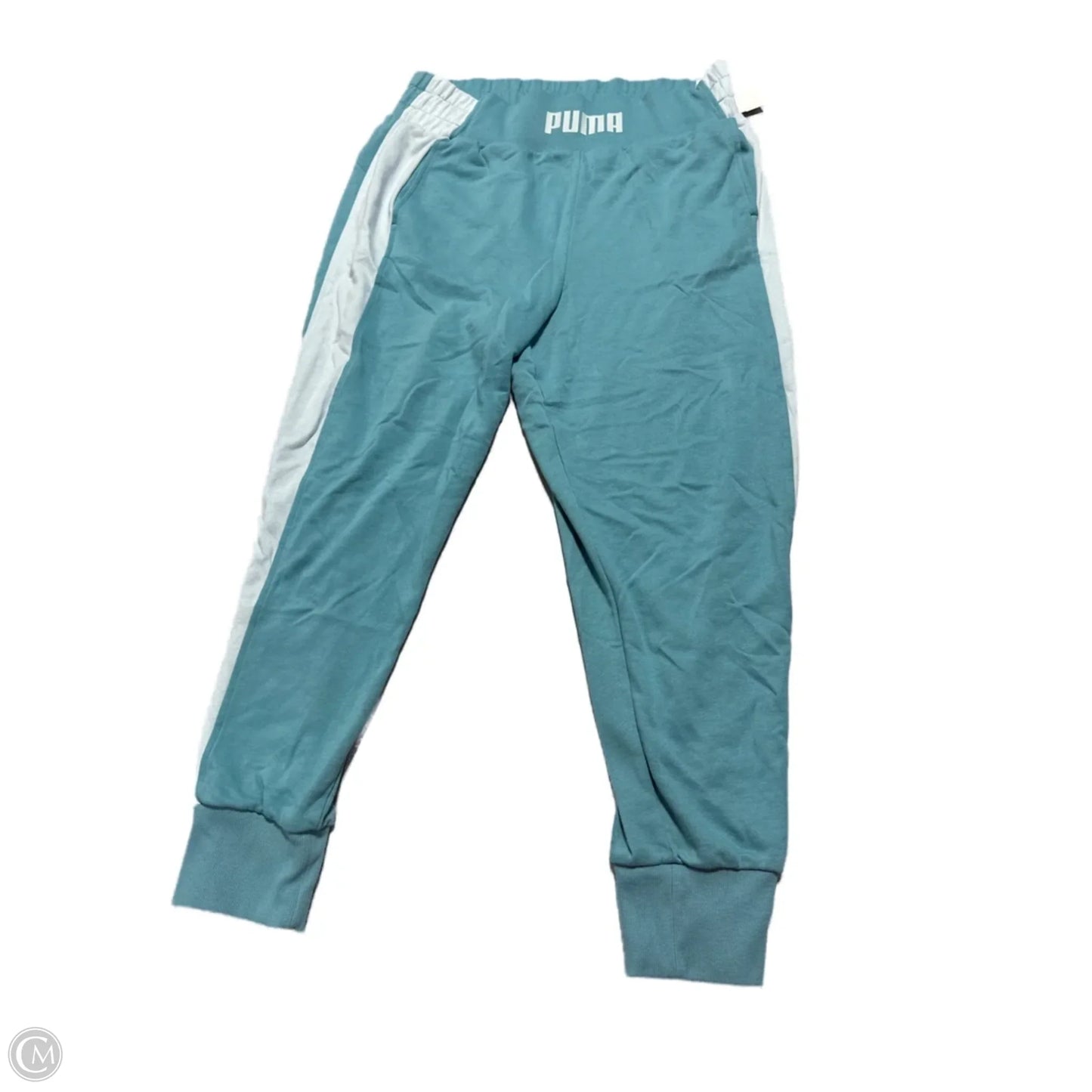 Pants Joggers By Puma In Teal, Size: L