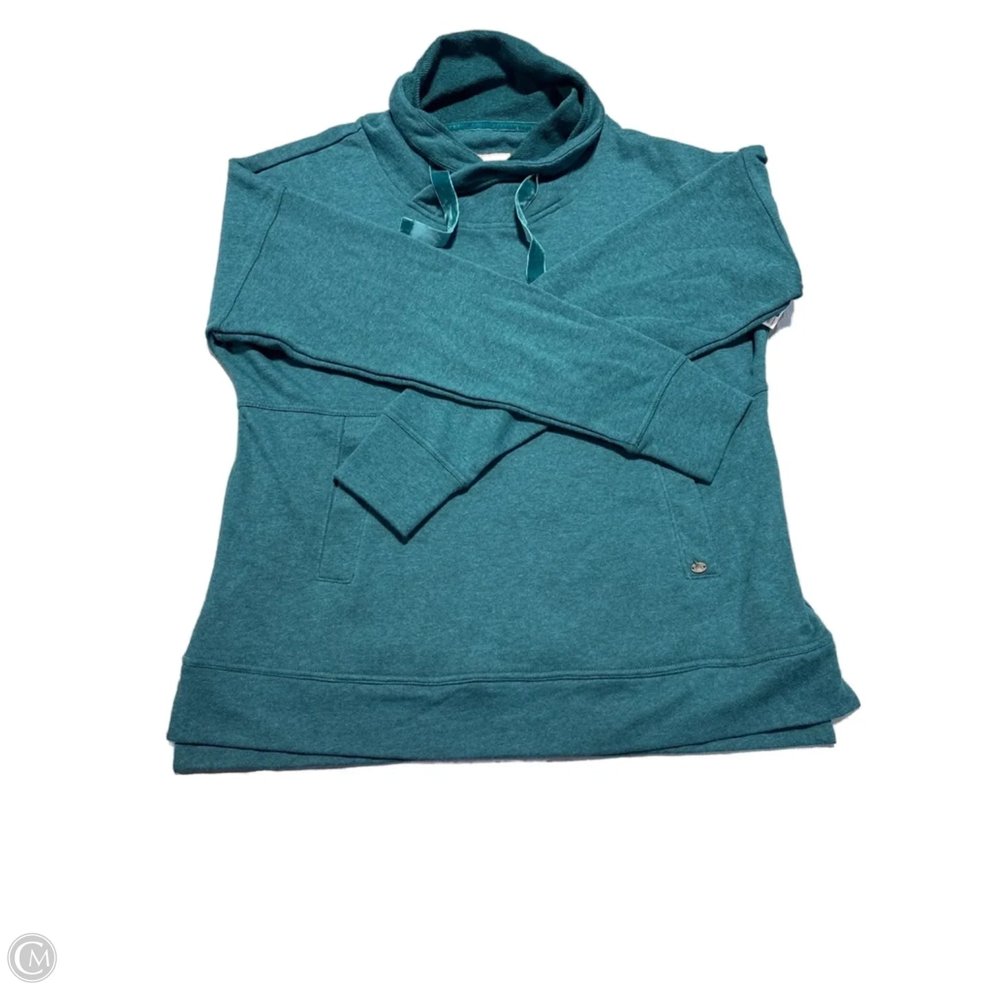 Sweatshirt Collar By Cme In Green, Size: M