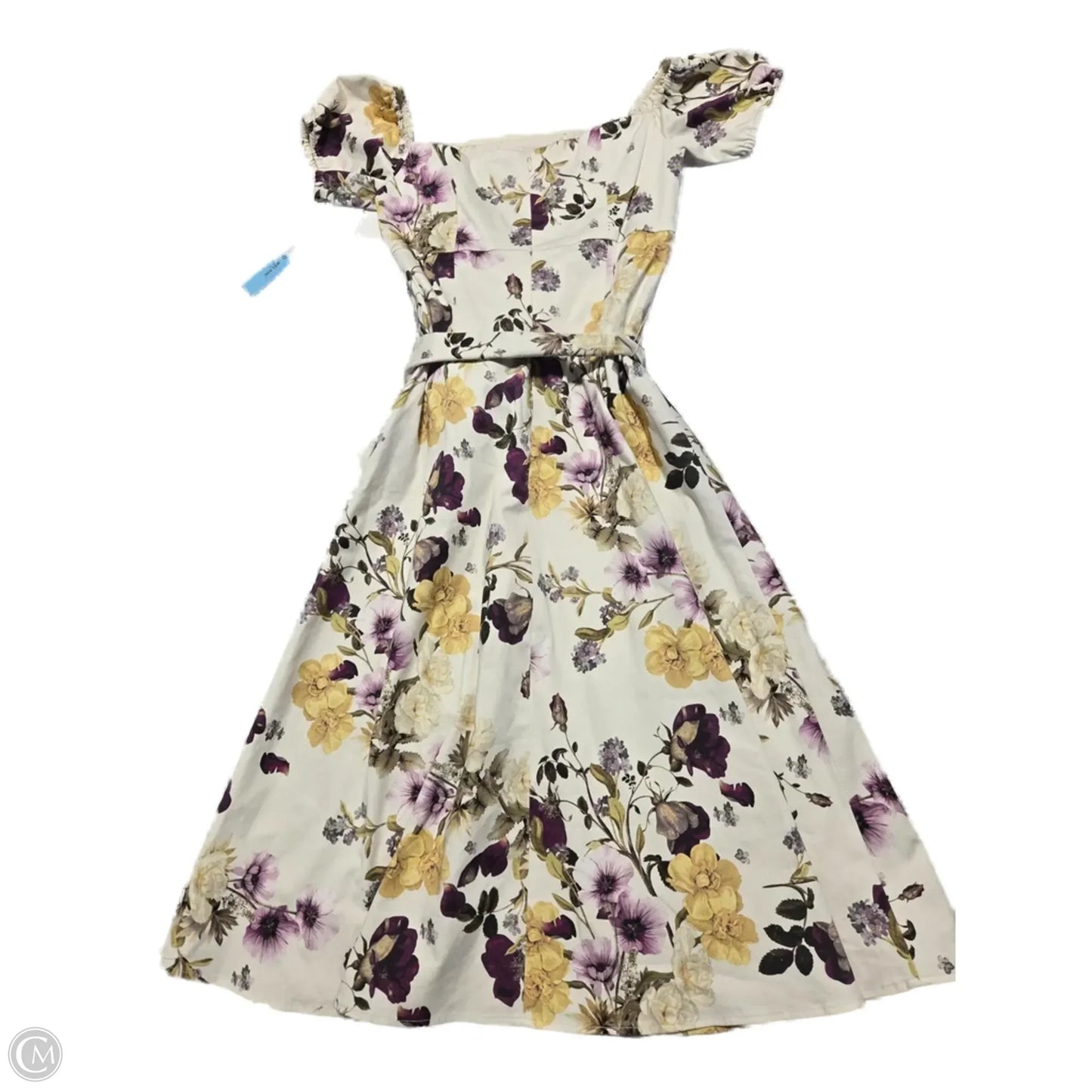 Dress Casual Midi By Antonio Melani In Floral Print, Size: Xs