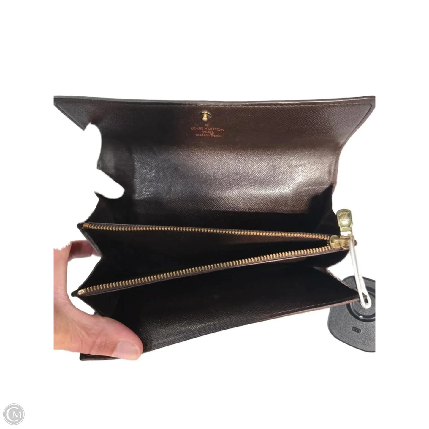 Wallet Luxury Designer By Louis Vuitton, Size: Medium