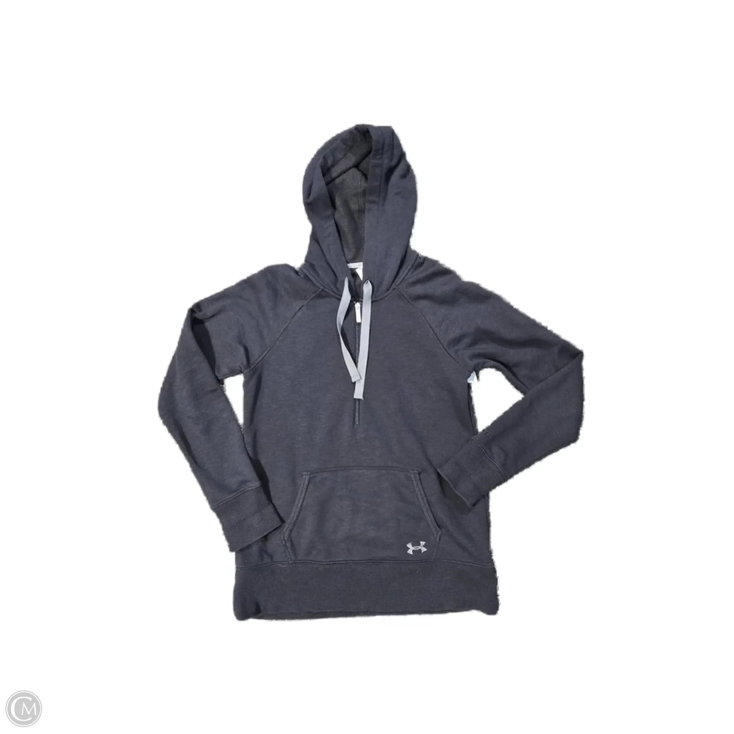 Sweatshirt Hoodie By Under Armour In Black, Size: M