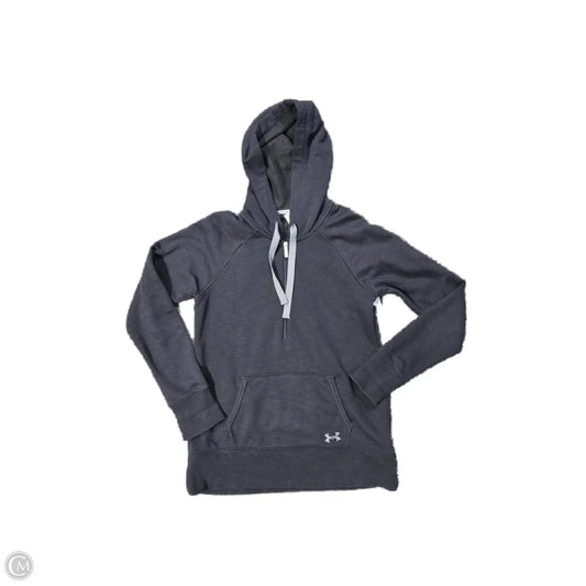 Sweatshirt Hoodie By Under Armour In Black, Size: M