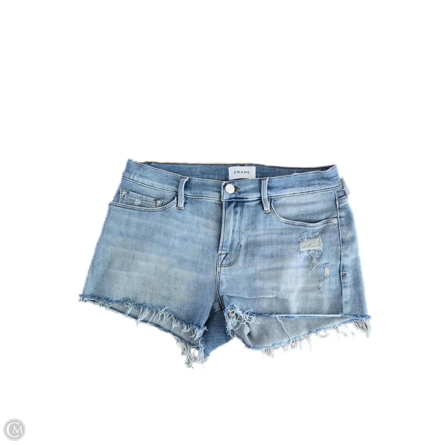 Shorts By Frame In Blue Denim, Size: 6