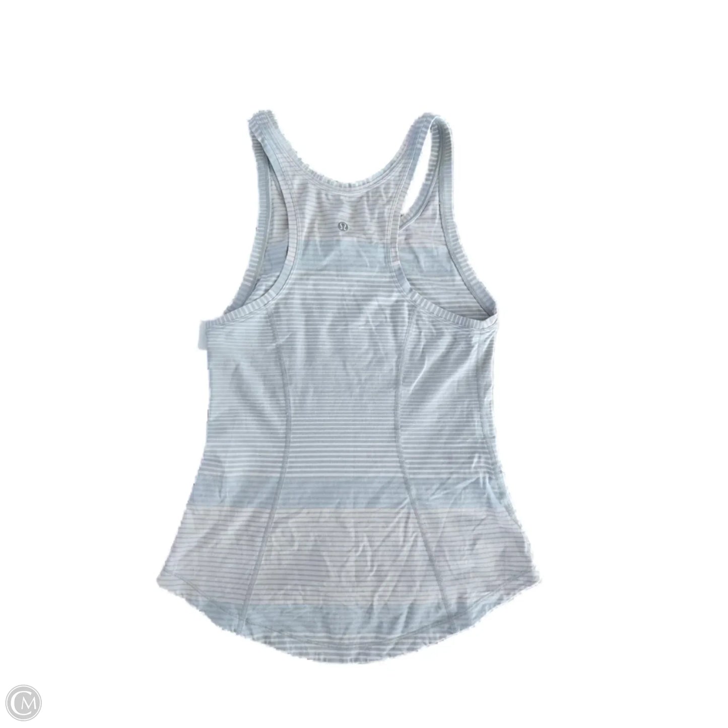 Athletic Tank Top By Lululemon In Striped Pattern, Size: S