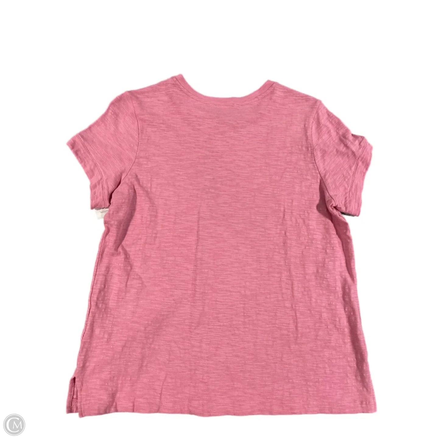 Top Short Sleeve Basic By Nine West In Pink, Size: M