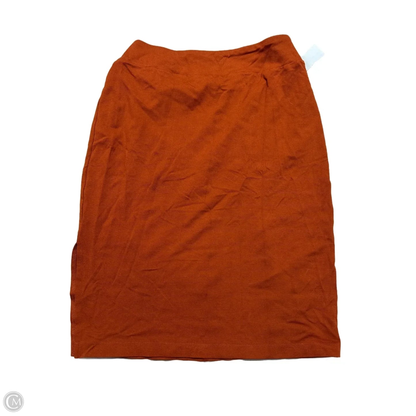 Skirt Midi By Nine West In Tan, Size: L