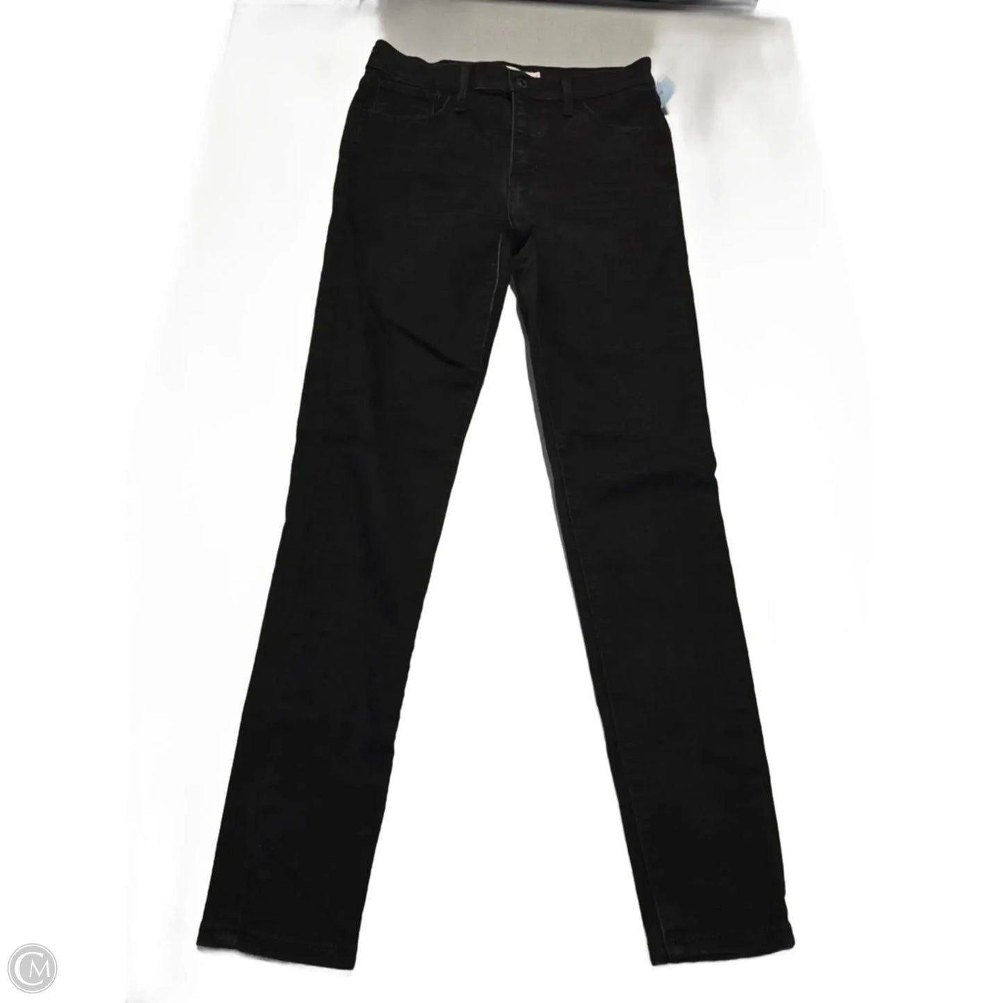 Jeans Skinny By Levis In Black, Size: 6