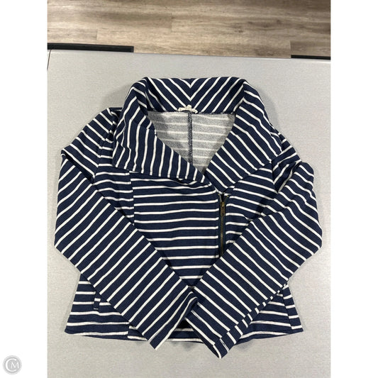 Top Long Sleeve By Mystree In Striped Pattern, Size: S