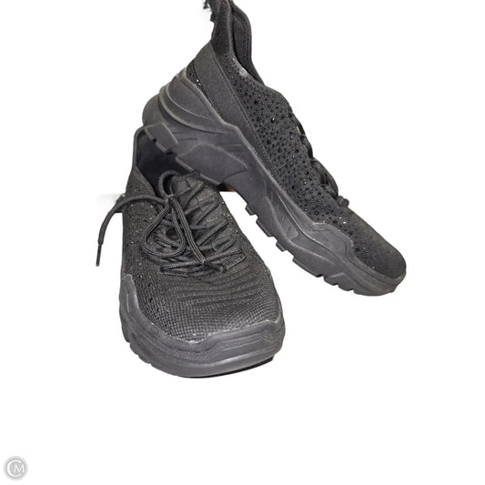 Shoes Sneakers By Qupid In Black, Size: 7