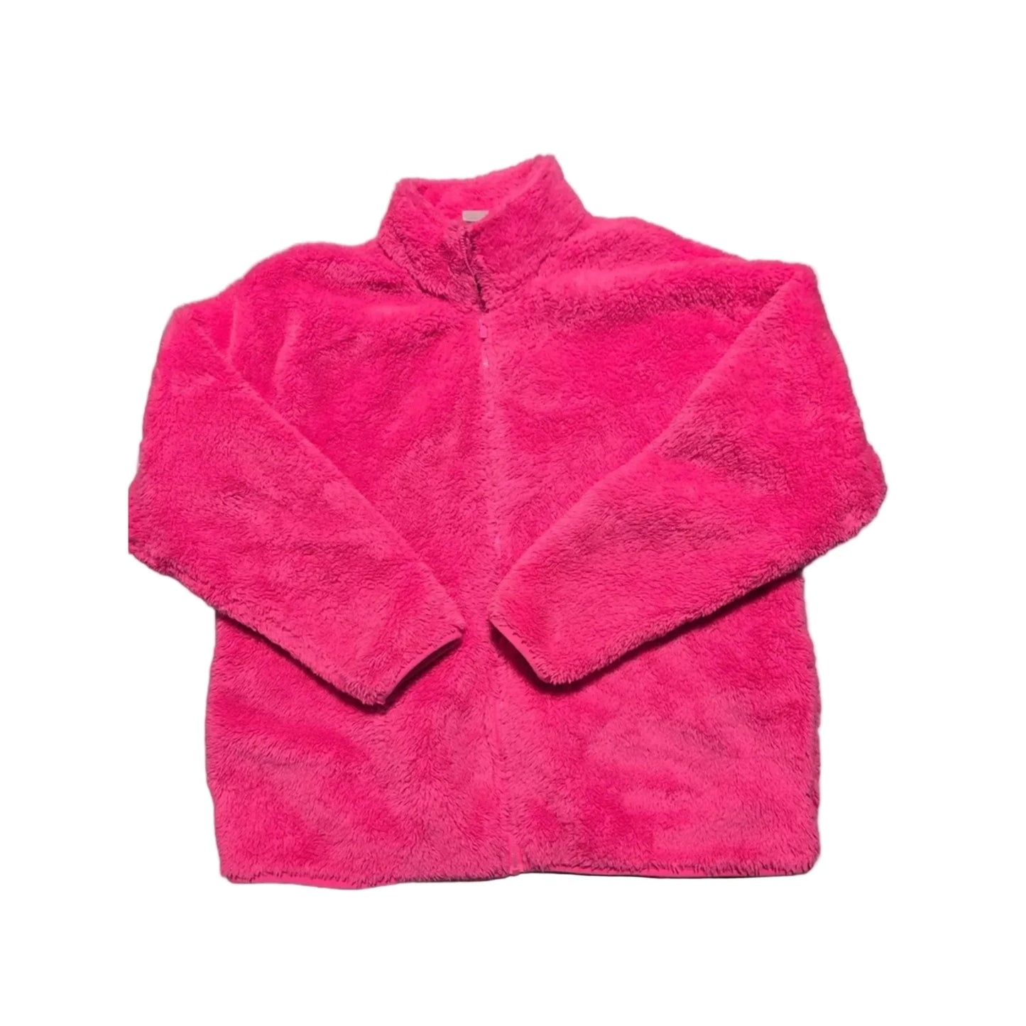 Jacket Fleece By Pink In Pink, Size: L