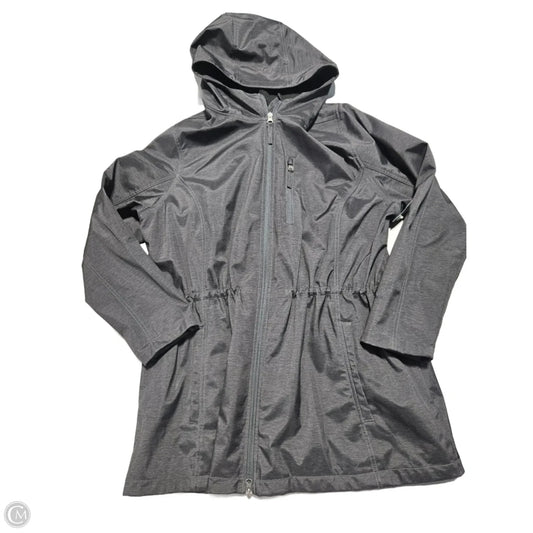 Jacket Windbreaker By Freetech In Grey, Size: 2x
