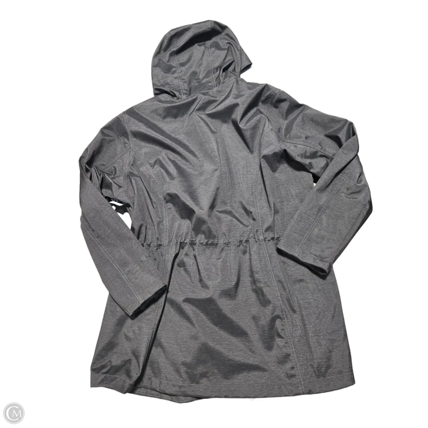 Jacket Windbreaker By Freetech In Grey, Size: 2x