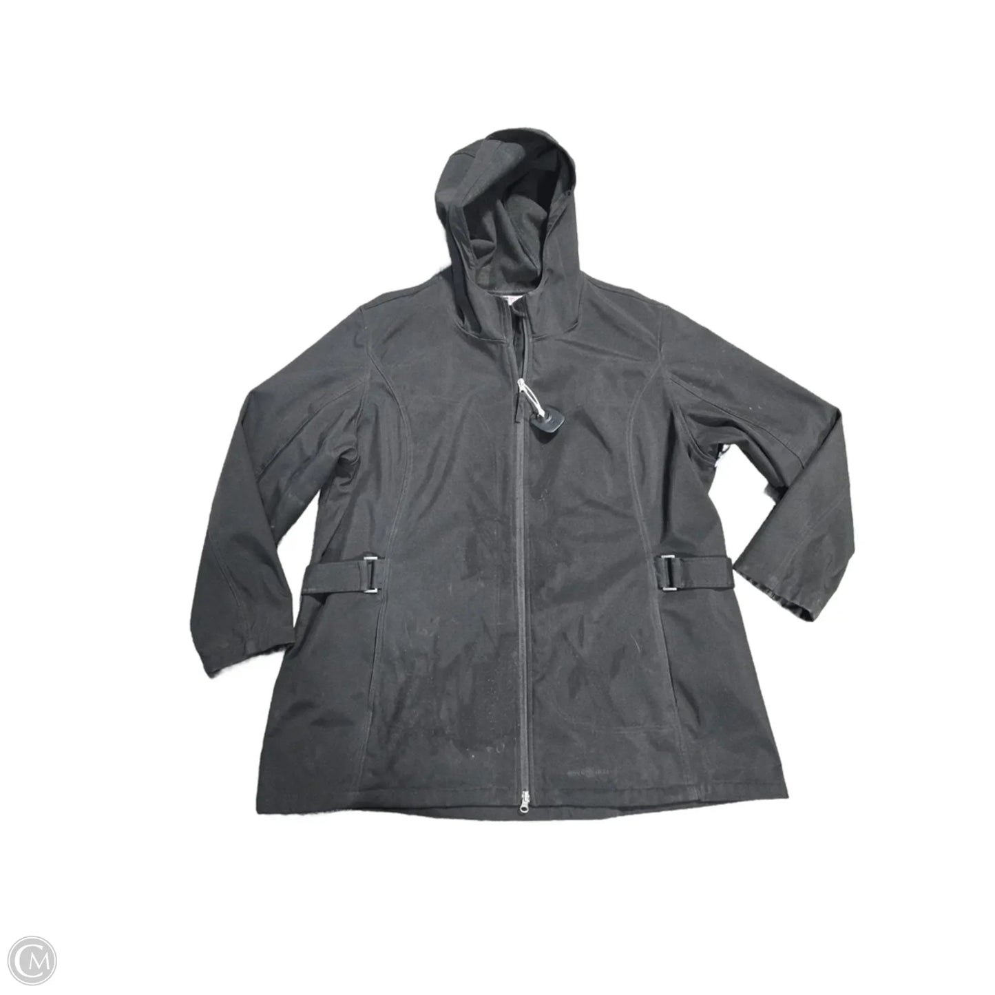 Jacket Windbreaker By Freetech In Black, Size: 3x