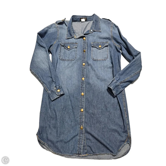 Dress Casual Short By Venus In Blue, Size: L