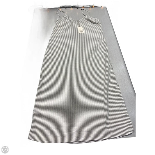 Dress Casual Midi By A New Day In Striped Pattern, Size: S