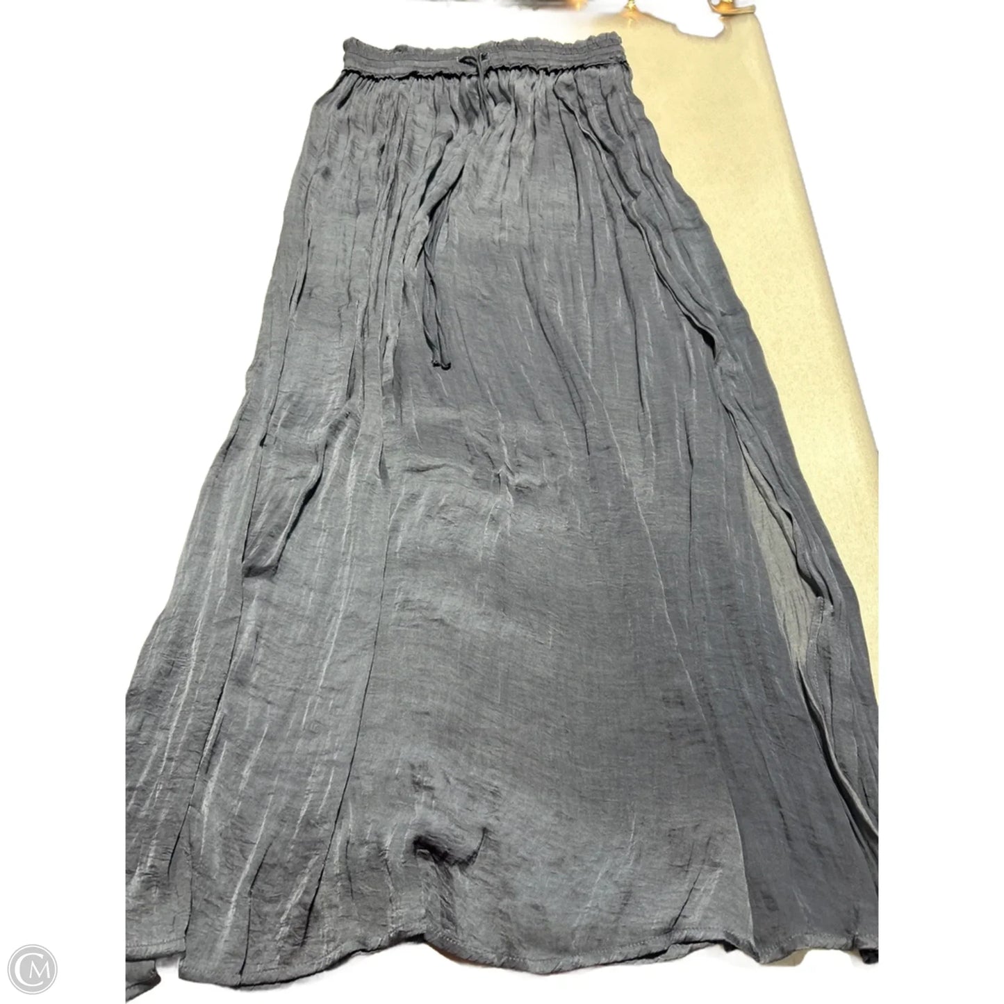Skirt Maxi By Hem & Thread In Blue, Size: M