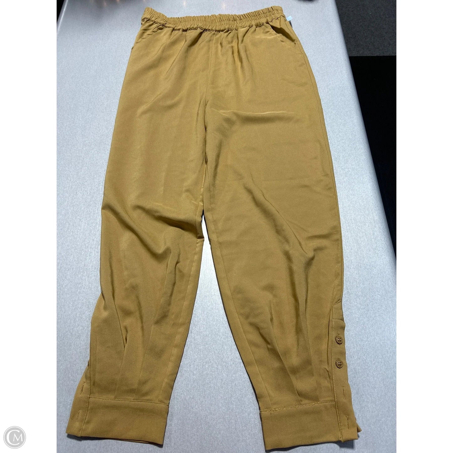 Pants Joggers By Doe & Rae In Tan, Size: 8