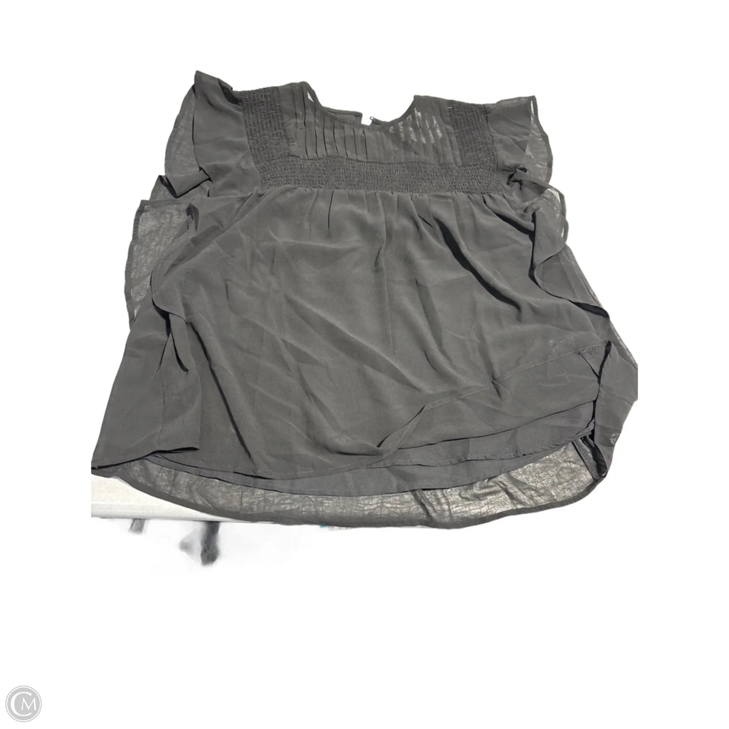 Top Short Sleeve By Entro In Black, Size: L