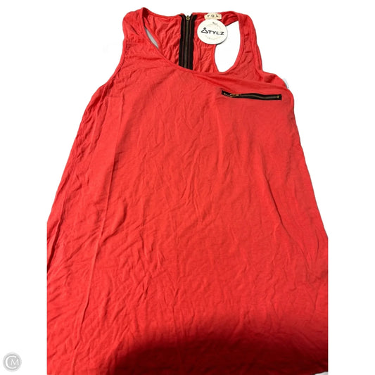 Tank Top By Pol In Coral, Size: L