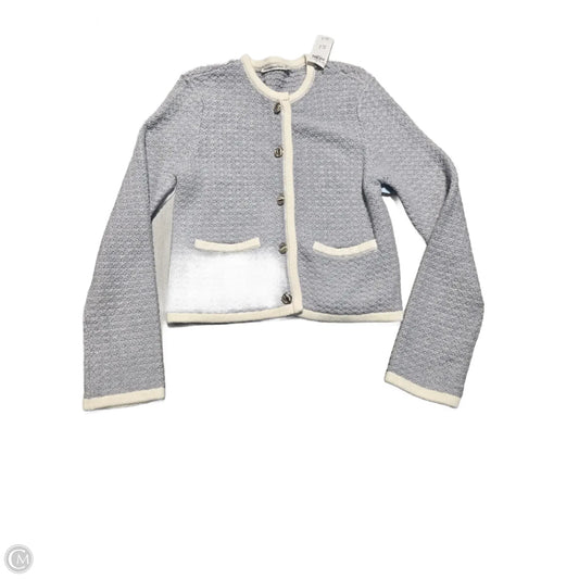 Sweater Cardigan By Abercrombie And Fitch In Blue, Size: Xs